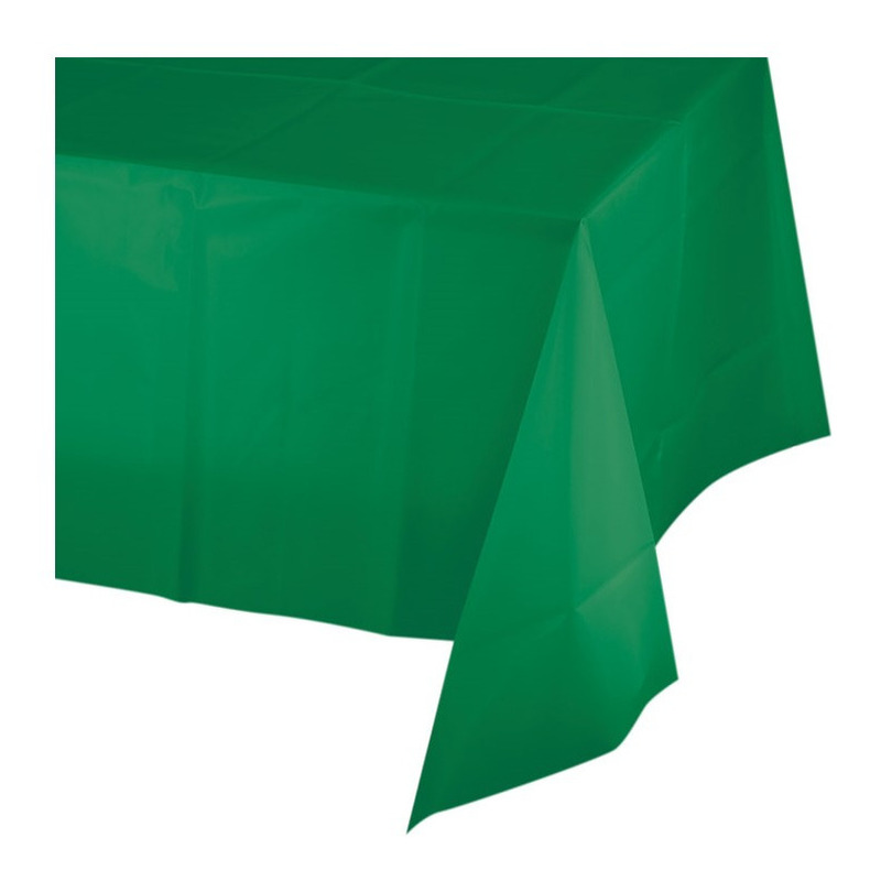 Tafelkleed groen 274 x 137 cm papier