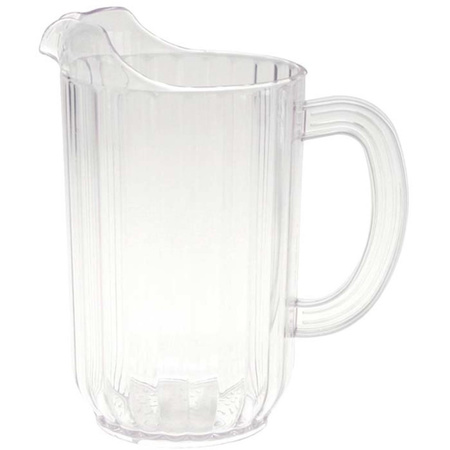 1x Artificial water carafe/jug 1,4 L