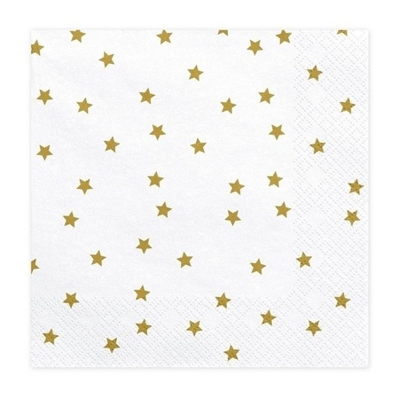 Paper tablecloth black and napkins with stars