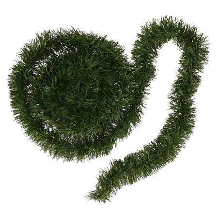 3x Kerstslinger guirlande groen 270 cm