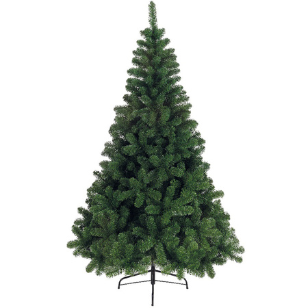Bellatio Decorations christmas tree 210 cm incl. baubles mint green