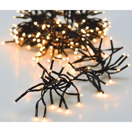 Decoris kerstboom 90 cm met clusterverlichting warm wit 