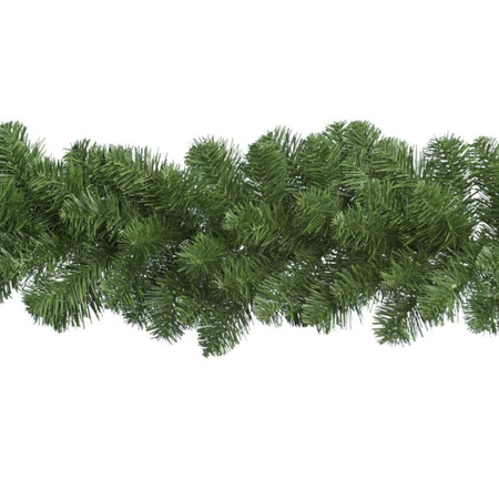 Decoris Kerstslinger-guirlande - groen - dennen - 270 cm