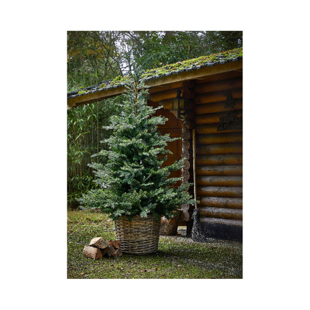 Everlands Kunst kerstboom/kunstboom - 210 cm - 2326 tips - groen
