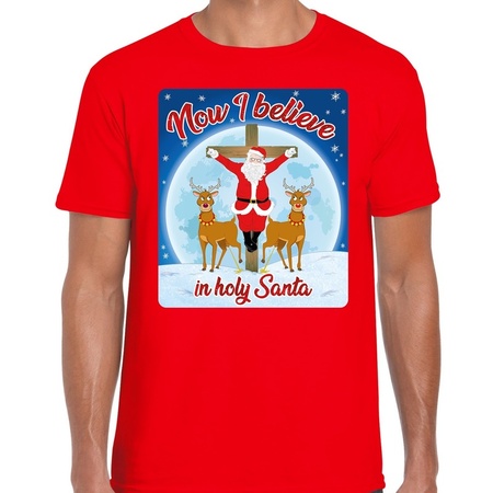 Christmas t-shirt now i believe red for men