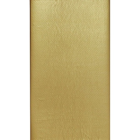 Papieren tafelkleed/tafellaken goud inclusief servetten winter thema