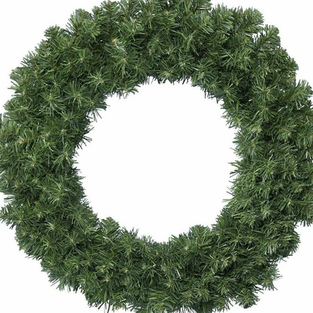 Green christmas wreath 60 cm 
