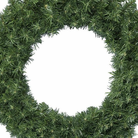 Green christmas wreaths 50 cm 