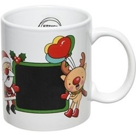 Christmas mug/cup 300 ml reindeer/santa/balloons