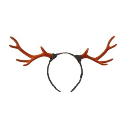 Christmas diadem/hairband reindeer antlers 35 cm