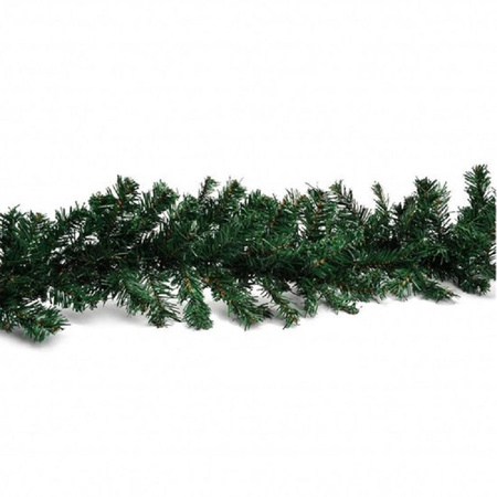 Kerst guirlande dennen slingers groen 270 cm