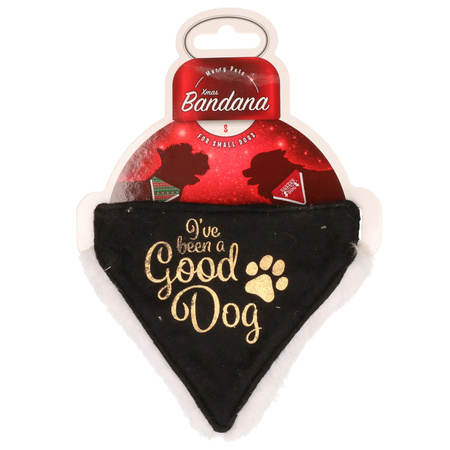 Kerst halsband bandana/sjaaltjes voor kleine hondjes Good Dog 