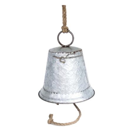 Christmas bell 24 x 26 cm metal