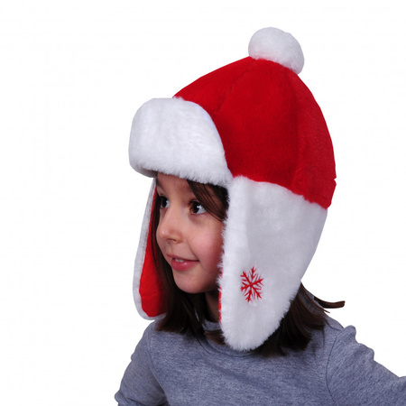 Red santa hats / winterhats for kids 