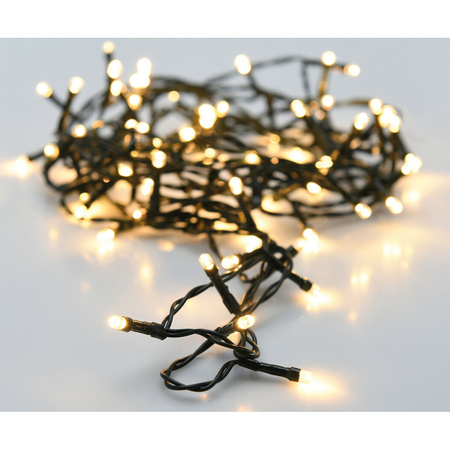 Christmas lights 40 warm white lights 300 cm - battery operated