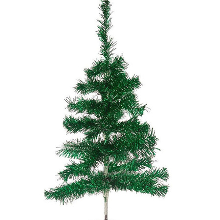 Small christmas tree glitter green 60 cm