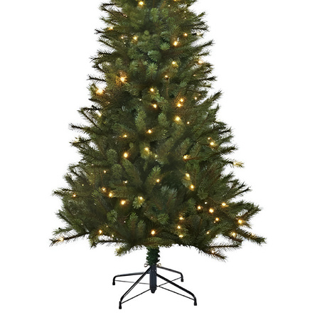 Kunst kerstboom Black Box Kingston 767 tips met licht 215 cm