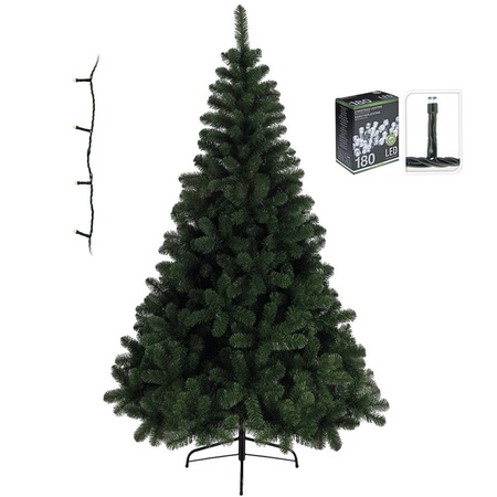 Artificial Christmas tree Imperial Pine 120 cm with white lights