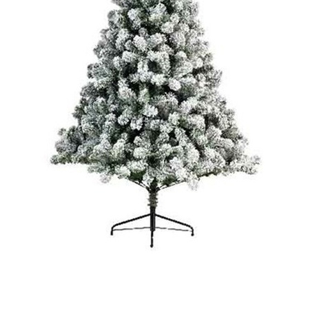 Kunst kerstboom Imperial pine 770 tips met sneeuw 210 cm