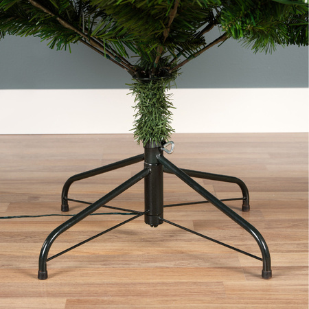 Kunst kerstboom Imperial Pine met verlichting 210 cm 