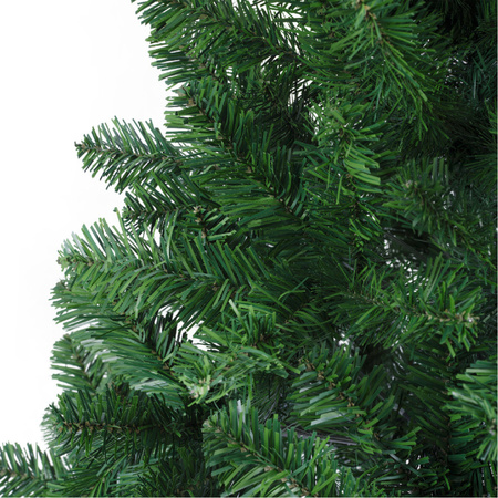 Kunst kerstboom/kunstboom - groen - H120 cm - D81 cm - incl. opbergzak
