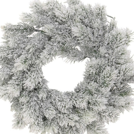 Artificial Christmas wreath green 35 cm