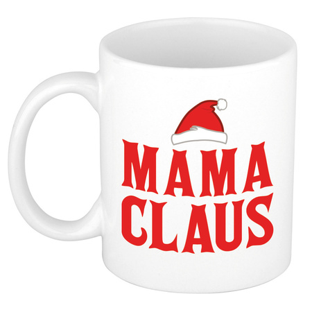 Mama Claus koffiemok / theebeker kerst cadeau mama 300 ml 
