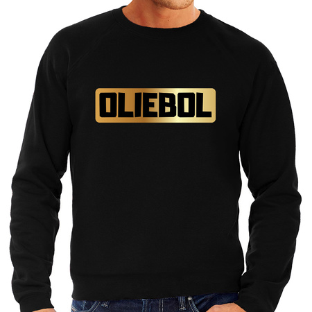 Sweater Oliebol black for men