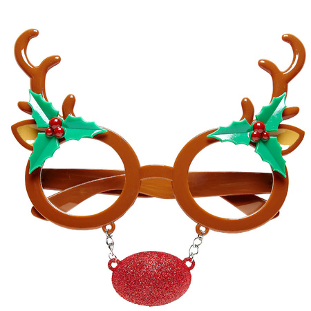 consensus conservatief Geslaagd Rendier bril/feestbril kerst accessoires voor kerst bestellen, Kerst  decoratie winkel met Rendier bril/feestbril kerst accessoires